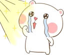 🐽 emoji TuaGom Puffy Bear and Rabbit by TORA JUNG Telegram sticker 11 of 79