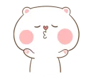 🐽 emoji Tuagom Puffy Rabbit By TORA JUNG Telegram sticker 6 of 76