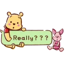 😮 emoji 維尼豬 Telegram sticker 20 of 110