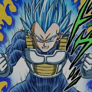 🌟 emoji Vegeta :: @Hanim1O Telegram sticker 21 of 120