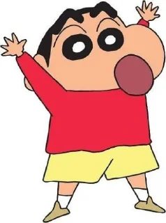 😀 emoji SHINCHAN Telegram sticker 24 of 28