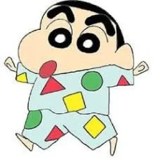 😌 emoji SHINCHAN Telegram sticker 12 of 28