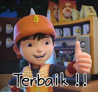 Sticker from Boboiboy