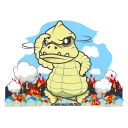 🙄 emoji Ultraman Telegram sticker 21 of 41