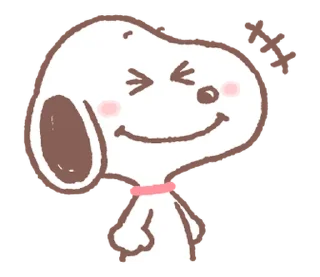 💬 emoji @gmoue Snoopy Telegram sticker 21 of 29