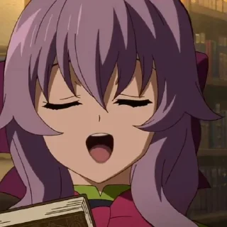 💜 ❀:ཻུ۪۪shinoa - @shinoa_hiiragi_bot, Telegram sticker 15 of 105