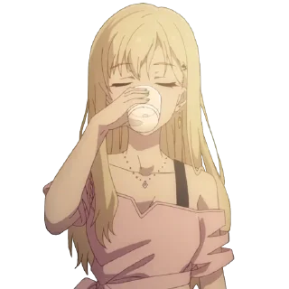 🥛 emoji @HD_Stickers 義妹生活 Telegram sticker 9 of 83