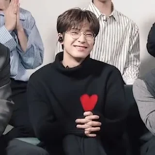 Sticker from Wonwoo The Kelly Clarkson Show BEHIND
