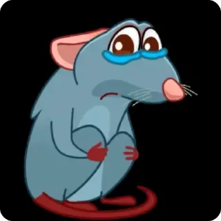 🌟 emoji Крыса обосанная 🐀 Telegram sticker 24 of 107