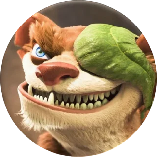 😁 emoji Ice Age @Stickersey Telegram sticker 5 of 45