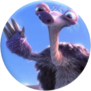 👋 emoji Ice Age @Stickersey Telegram sticker 17 of 45