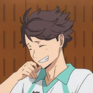 🧵 emoji @STIKERANIMEX ➖ OIKAWA Telegram sticker 21 of 30