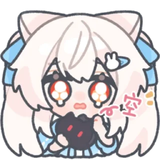 😢 emoji SakuraKooi 自用贴纸包w #2 Telegram sticker 22 of 120