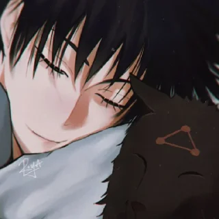 😪 Megumi Fushiguro, Telegram sticker 7 of 59