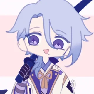 🎮 emoji Ayato Kamisato @KazuCredit Telegram sticker 8 of 75