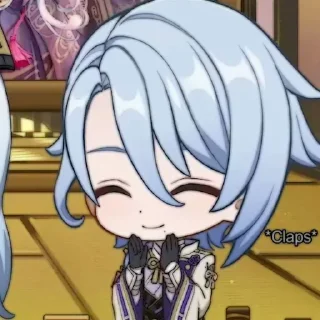 🫘 emoji 🐾 @RiverlandArea & @Miamourrbe Kamisato ayato Telegram sticker 13 of 61