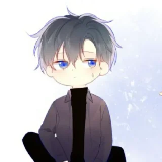 🎤 emoji Mu Zixing @stiker_webtoon Telegram sticker 14 of 34