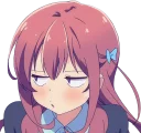😒 emoji 烏丸千歳 Telegram sticker 8 of 74