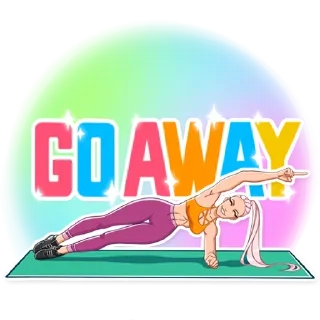 😗 emoji stay fit 18+ (@sissychannels) Telegram sticker 12 of 30