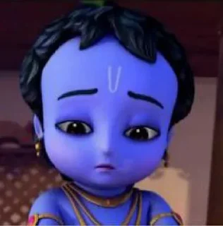 🍼 emoji little krishna @darkluvs Telegram sticker 12 of 17