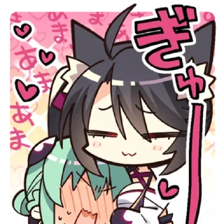 🥰 emoji 天使☆騒々 RE-BOOT! @MoeStickers0721 Telegram sticker 7 of 39