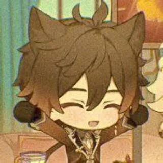 🐝 emoji Zhongli @Hanim1O Telegram sticker 20 of 90
