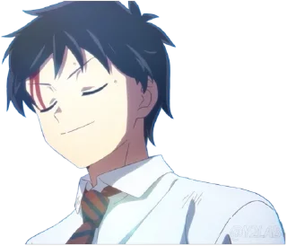 😌 emoji Zom 100 : Bucket List of the Dead @Y2LAB Telegram sticker 10 of 26
