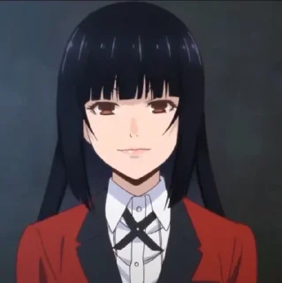 🌹 emoji Yumeko @anime_stickerspack Telegram sticker 8 of 40