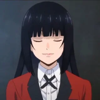 🌹 emoji Yumeko @anime_stickerspack Telegram sticker 6 of 40