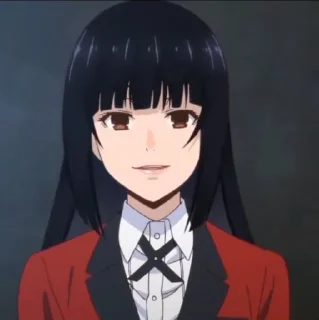 🌹 emoji Yumeko @anime_stickerspack Telegram sticker 10 of 40
