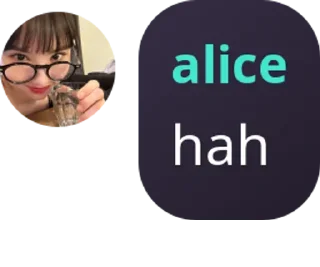 👩‍❤️‍💋‍👩 emoji alice ice cream Telegram sticker 14 of 15