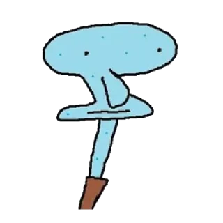 Sticker from i love you, weirdo.