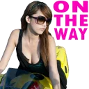 🏍 IM JI HYE, стикер Telegram 11 из 18