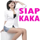 👌 IM JI HYE, стикер Telegram 8 из 18
