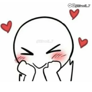 🥰 emoji ⋆ഒǂ⊹ꕤ @kireeti_7 Telegram sticker 8 of 29