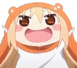 Himoutu! Umaru-Chan @Otakuzdream sticker preview 2