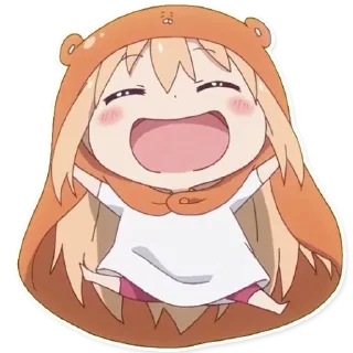 😄 emoji Himoutu! Umaru-Chan @Otakuzdream Telegram sticker 13 of 87