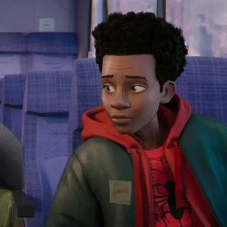 🕷 emoji Miles morales @Hanim1O Telegram sticker 17 of 120