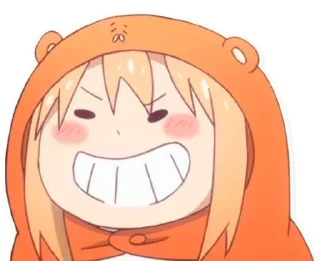 😏 emoji Himoutu! Umaru-Chan @Otakuzdream Telegram sticker 11 of 87