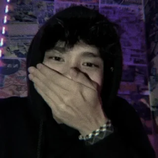 🗿 ↷⌗ rαndom nj :: @stikernoncharaa, стикер Telegram 14 из 40
