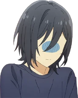 😊 emoji Horimiya Izumi Telegram sticker 11 of 26