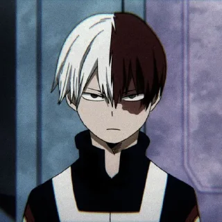 ⛓️ emoji Shoto Todoroki @StickerKeep Telegram sticker 19 of 40