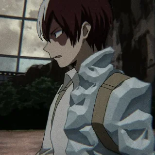 ⛓️ emoji Shoto Todoroki @StickerKeep Telegram sticker 5 of 40
