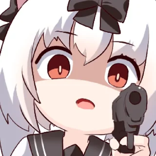 🔫 emoji 雪风第十弹 @zhaxia_cn Telegram sticker 13 of 112
