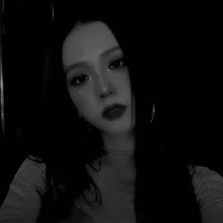 Sticker from jisoo dark by @O97SKLNE
