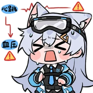Sticker from 雪野时雨 @zhaxia_cn