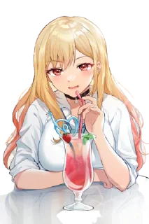 🍹 Marin, Telegram sticker 17 of 33