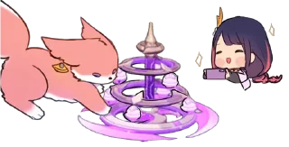 🦊 emoji GTH Inazuma Telegram sticker 8 of 63