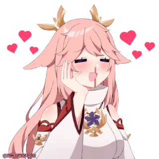 😍 emoji GTH Inazuma Telegram sticker 13 of 63