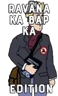 🤔 emoji Ravana ki chut Telegram sticker 14 of 44